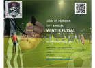 Winter Futsal Starts January 9th